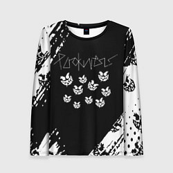 Лонгслив женский Pyrokinesis - рэп, цвет: 3D-принт