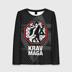 Лонгслив женский Krav-maga octagon, цвет: 3D-принт