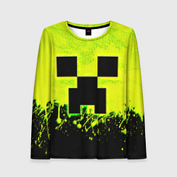 Женский лонгслив Creeper neon