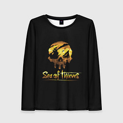 Женский лонгслив Sea of thieves лого