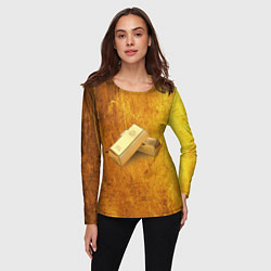 Лонгслив женский The Gold, цвет: 3D-принт — фото 2