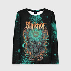 Лонгслив женский Slipknot monster, цвет: 3D-принт