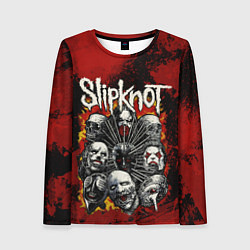 Женский лонгслив Slipknot rock