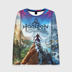 Лонгслив женский Horizon call of the mountain keyart, цвет: 3D-принт
