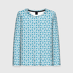 Лонгслив женский Узел верёвочный, цвет: 3D-принт