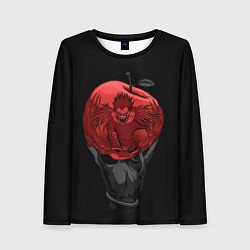 Лонгслив женский Рюк и красное яблоко, цвет: 3D-принт