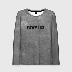 Женский лонгслив Мотивация и надписи