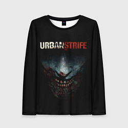 Лонгслив женский Urban Strife - zombie, цвет: 3D-принт