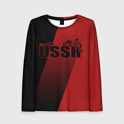 Женский лонгслив USSR team