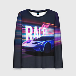 Женский лонгслив Fast racer