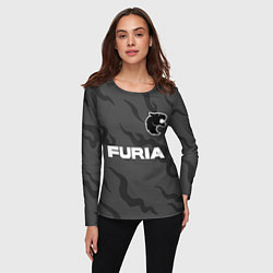 Лонгслив женский Форма Furia, цвет: 3D-принт — фото 2