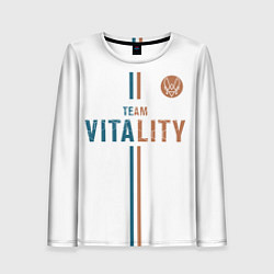 Женский лонгслив Форма Team Vitality white