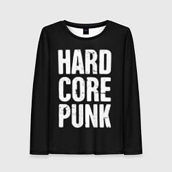 Женский лонгслив Hardcore punk