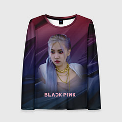 Женский лонгслив Blackpink Rose