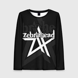 Лонгслив женский Zebrahead - logo, цвет: 3D-принт