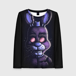 Лонгслив женский Five Nights at Freddys Bonnie, цвет: 3D-принт