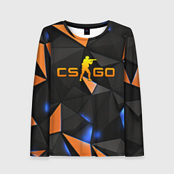 Женский лонгслив CSGO orange style