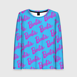 Женский лонгслив Barbie pattern