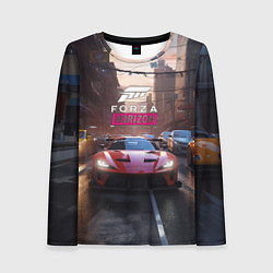 Лонгслив женский Forza Horizon street racing, цвет: 3D-принт