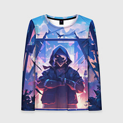 Лонгслив женский Future hacker, цвет: 3D-принт