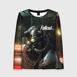 Лонгслив женский Fallout dark style, цвет: 3D-принт