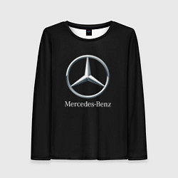 Лонгслив женский Mercedes-benz sport auto, цвет: 3D-принт