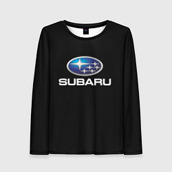 Женский лонгслив Subaru sport auto car