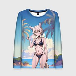 Женский лонгслив Дзета в купальнике