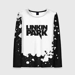 Лонгслив женский Linkin park black album, цвет: 3D-принт