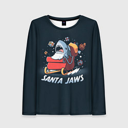 Женский лонгслив Santa Jaws