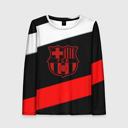 Женский лонгслив Barcelona stripes sport