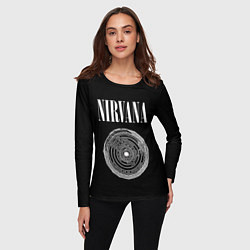 Лонгслив женский Nirvana Inferno, цвет: 3D-принт — фото 2