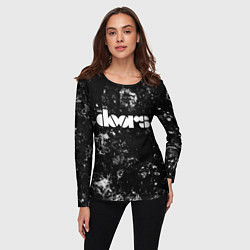 Лонгслив женский The Doors black ice, цвет: 3D-принт — фото 2