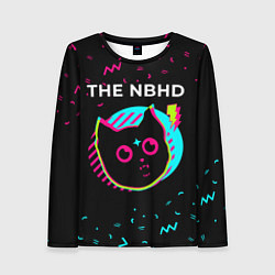 Лонгслив женский The Neighbourhood - rock star cat, цвет: 3D-принт