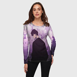Лонгслив женский Сон Джин-Ву и теневая армия, цвет: 3D-принт — фото 2