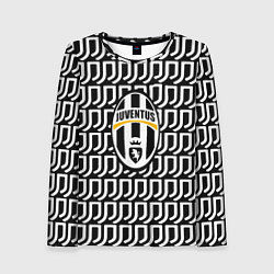 Лонгслив женский Juventus pattern fc, цвет: 3D-принт