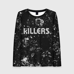Лонгслив женский The Killers black ice, цвет: 3D-принт