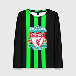 Женский лонгслив Liverpool line green