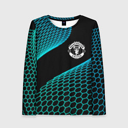 Женский лонгслив Manchester United football net