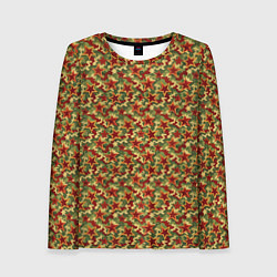 Женский лонгслив Камуфляж победы