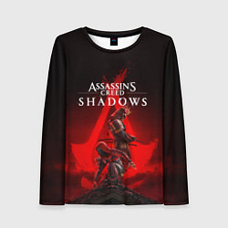 Лонгслив женский Главные герои Assassins creed shadows, цвет: 3D-принт