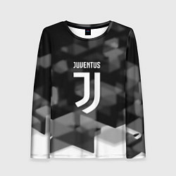Лонгслив женский Juventus geometry fc, цвет: 3D-принт