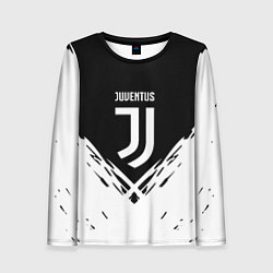Женский лонгслив Juventus sport geometry fc club
