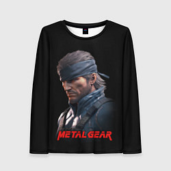 Женский лонгслив Веном Снейк из игры Metal gear