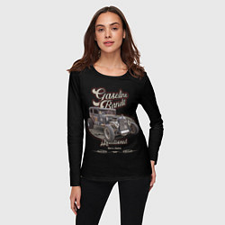Лонгслив женский Традиционный хотрод в стиле rat, цвет: 3D-принт — фото 2