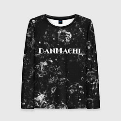 Лонгслив женский DanMachi black ice, цвет: 3D-принт
