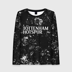 Лонгслив женский Tottenham black ice, цвет: 3D-принт