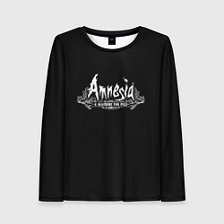 Женский лонгслив Амнезия хоррор