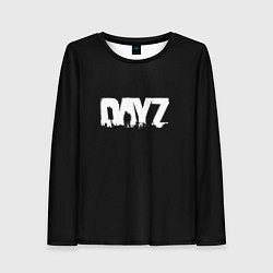 Лонгслив женский Dayz logo white, цвет: 3D-принт