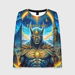 Женский лонгслив Elden Ring темный рыцарь